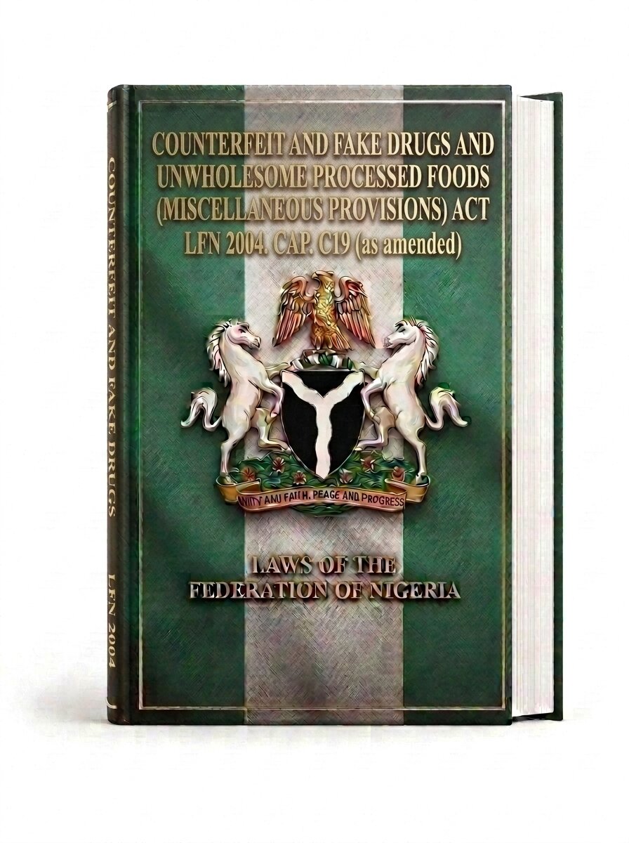 COUNTERFEIT AND FAKE DRUGS AND UNWHOLESOME PROCESSED FOODS (MISCELLANEOUS PROVISIONS) ACT LFN 2004 - PDF