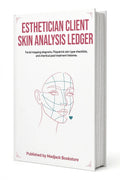 ESTHETICIAN CLIENT SKIN ANALYSIS LEDGER: Facial mapping diagrams, Fitzpatrick skin type: checklists, and chemical peel treatment histories - PDF