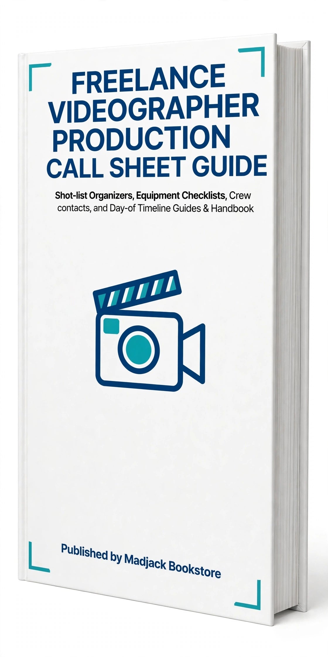 Freelance Videographer Production Call Sheet Guide: Shot-list Organizers, Equipment Checklists, Crew Contacts, Day-of Timeline Guides & Handbook – PDF