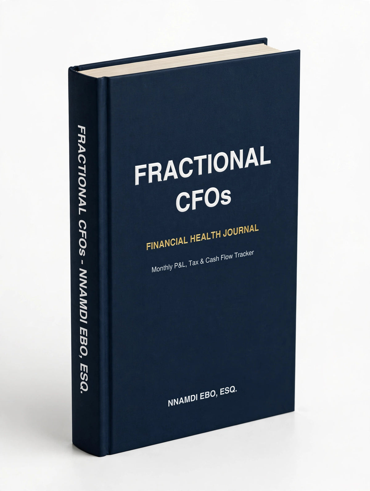 FRACTIONAL CFOs FINANCIAL HEALTH JOURNAL: Monthly P&L, Tax & Cash Flow Tracker - ePub