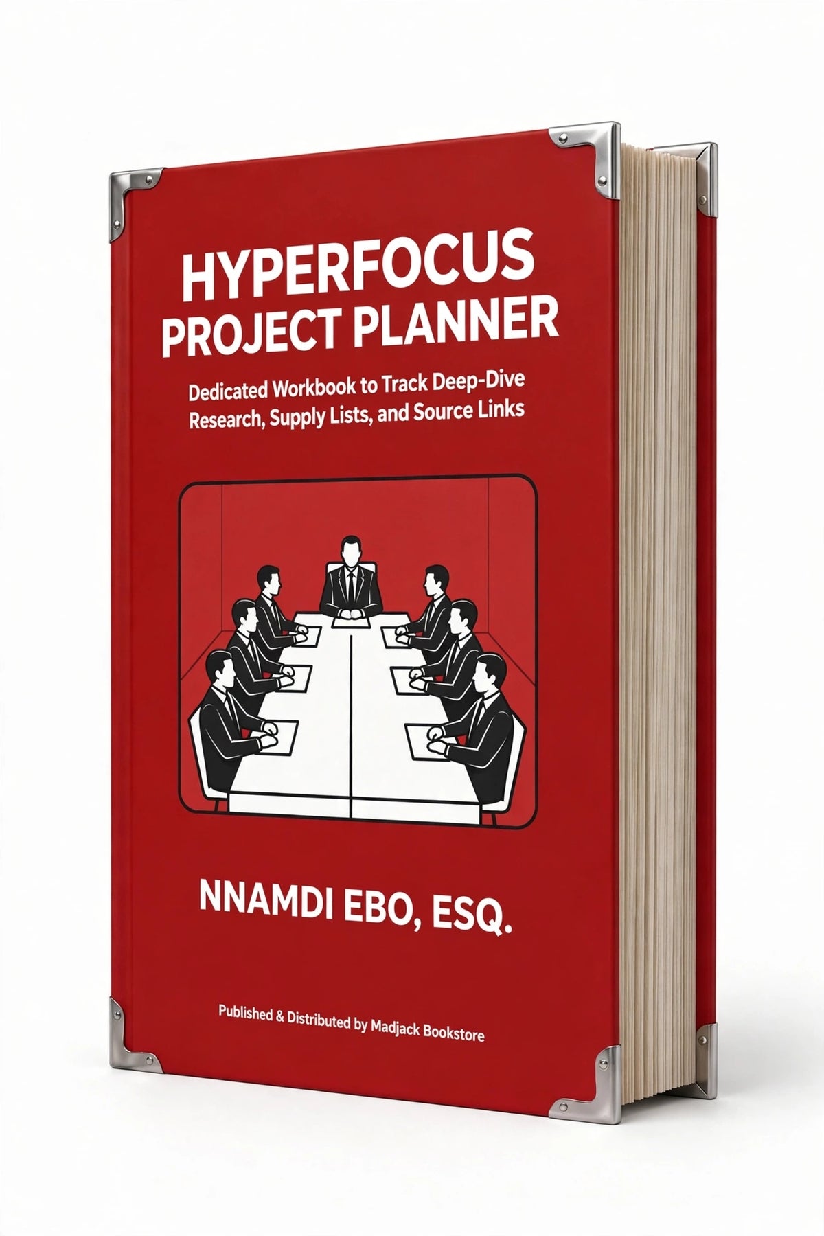 HYPERFOCUS PROJECT PLANNER: Dedicated Workbook to Track Deep-Dive Research, Supply Lists, and Source Links – PDF