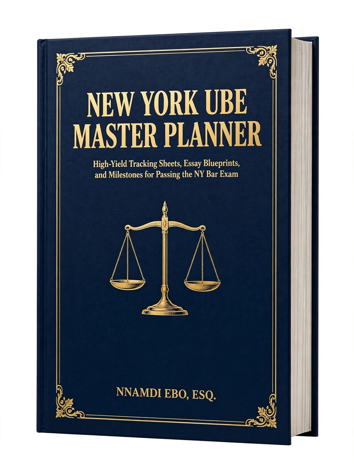 NEW YORK UBE MASTER PLANNER: High-Yield Tracking Sheets, Essay Blueprints, and Milestones for Passing the NY Bar Exam – MOBI