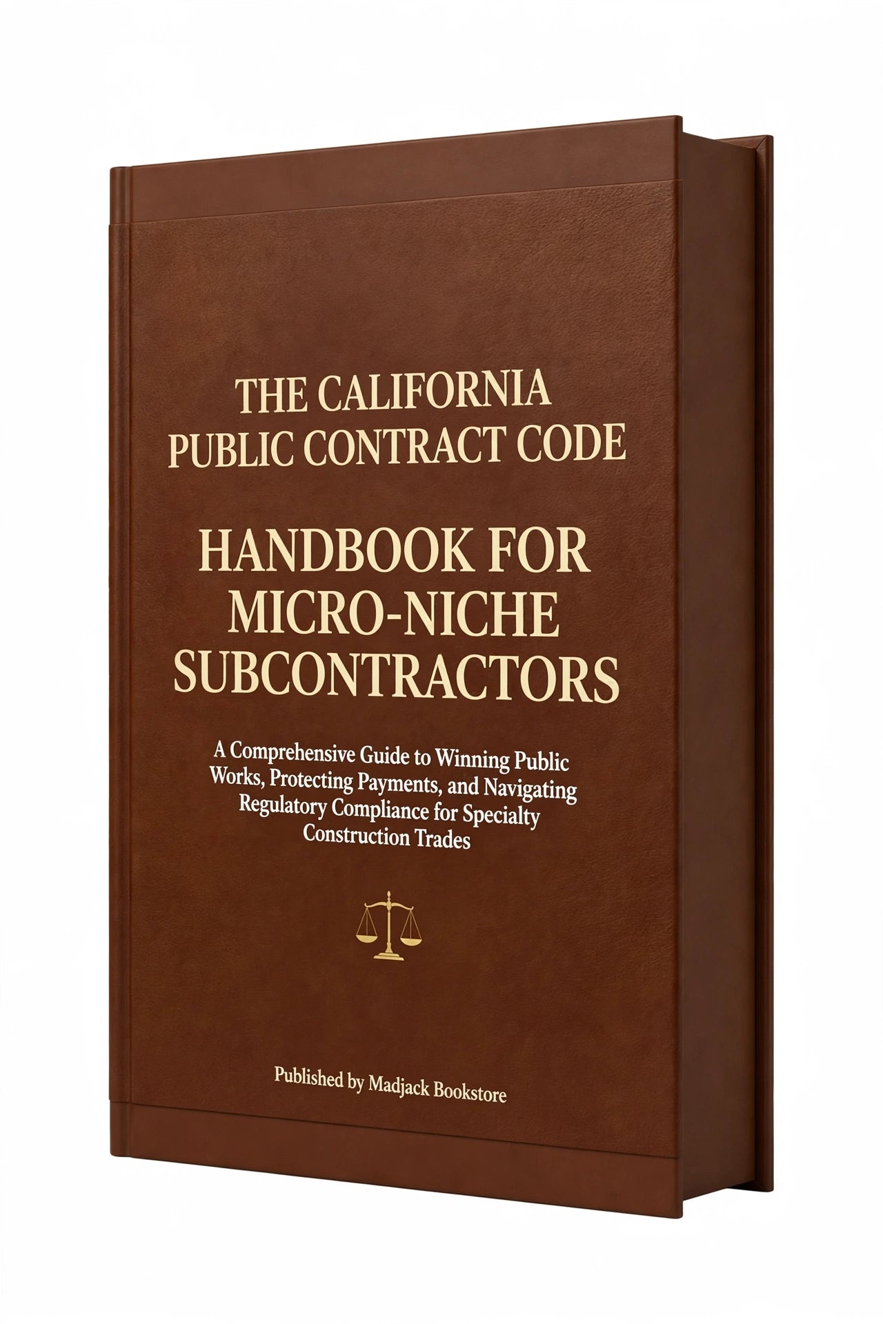 THE CALIFORNIA PUBLIC CONTRACT CODE HANDBOOK FOR MICRO-NICHE SUBCONTRACTORS: A Comprehensive Guide to Winning Public Works, Protecting Payments, and Navigating Regulatory Compliance for Specialty Construction Trades - PDF