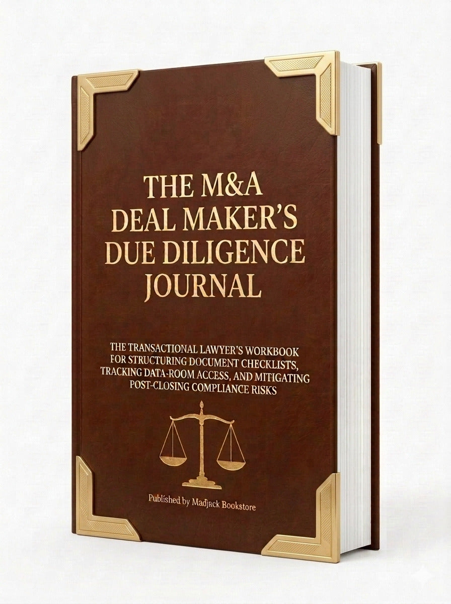 THE M&A DEAL MAKER'S DUE DILIGENCE JOURNAL: The Transactional Lawyer's Workbook for Structuring Document Checklists, Tracking Data-Room Access, and Mitigating Post-Closing Compliance Risks – PDF