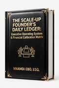 THE SCALE-UP FOUNDER'S DAILY LEDGER: Executive Operating System & Financial Calibration Matrix – PDF