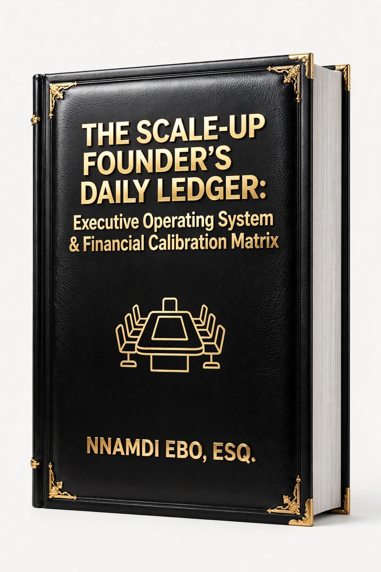 THE SCALE-UP FOUNDER'S DAILY LEDGER: Executive Operating System & Financial Calibration Matrix – PDF