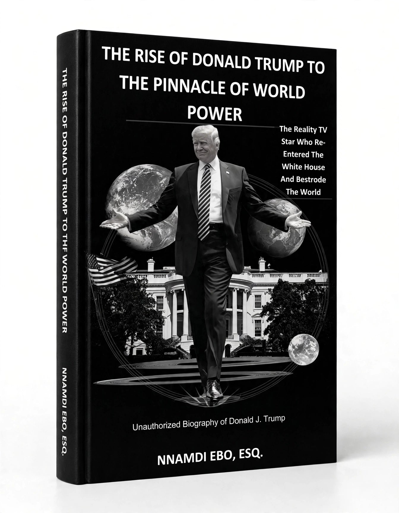 THE RISE OF DONALD TRUMP TO THE PINNACLE OF WORLD POWER: The Reality TV Star Who Re-Entered The White House And Bestrode The World - AZW3